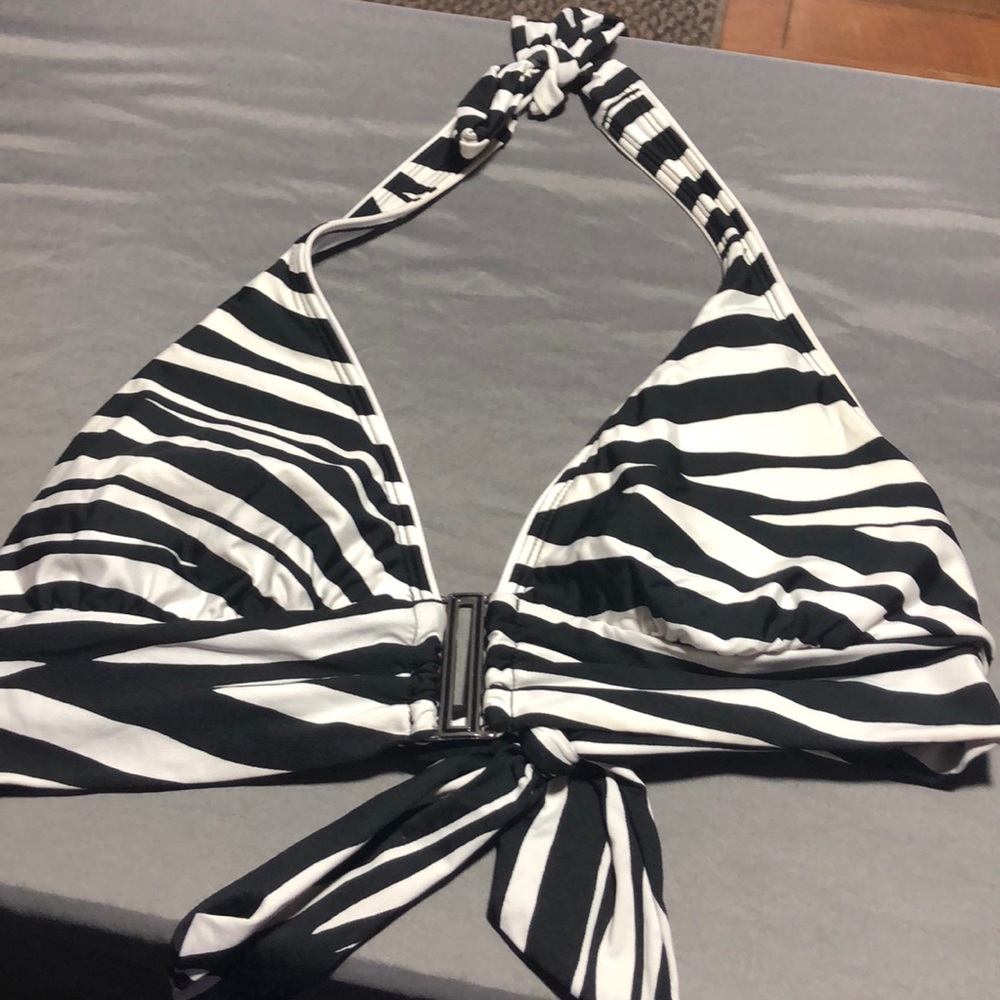 White House Black Market swim top halter small
